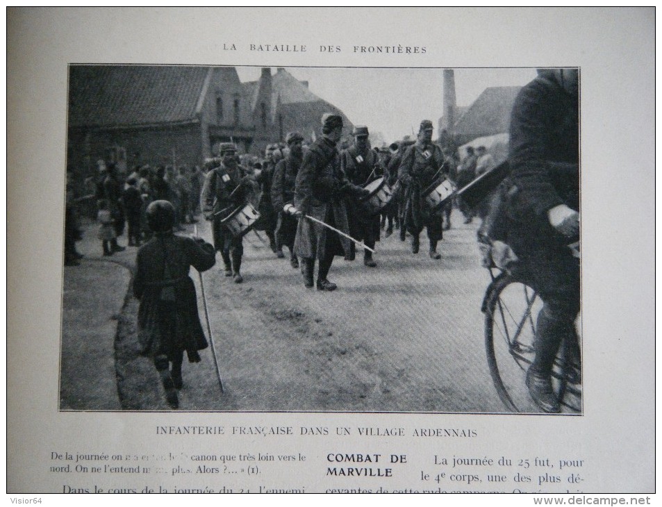 61-L’Histoire Illustrée Guerre 1914-Braux-Arlon-Armée De Lorraine- Bataille Des Ardennes-Combat De Marville -Bazeilles - Französisch