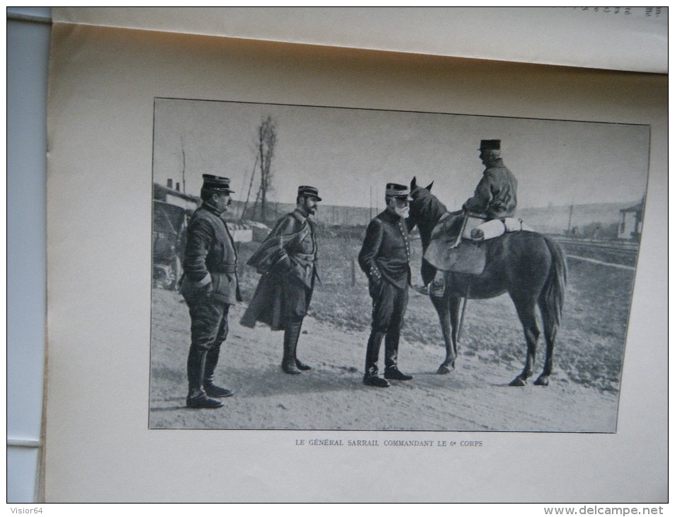 61-L’Histoire Illustrée guerre 1914-Braux-Arlon-Armée de Lorraine- Bataille des Ardennes-Combat de Marville -Bazeilles