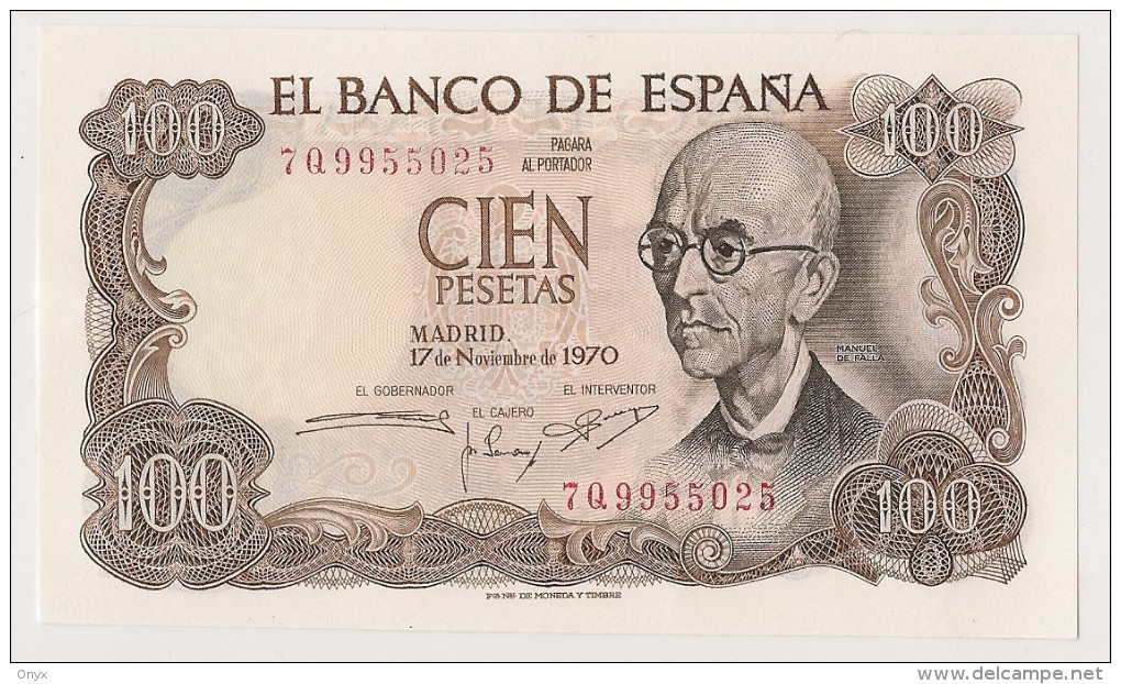 ESPAGNE / SPAIN - 100 PESETAS 1970 / NEUF - 100 Pesetas