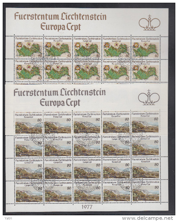 Liechtenstein - CEPT (1977) FDC - 1977