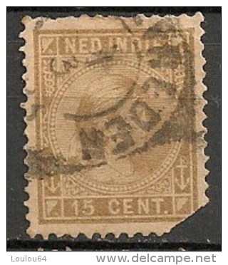 Timbres - Pays-Bas - Indes Néerlandaises - 1883-1890 - 15 Cent. - - Niederländisch-Indien