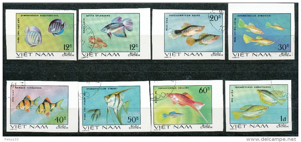 VIETNAM - Mi.Nr.   1145  -  1152  -         Gestempelt - Vietnam