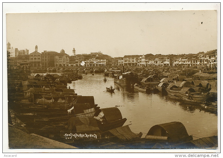 Real Photo Singapore River - Singapour