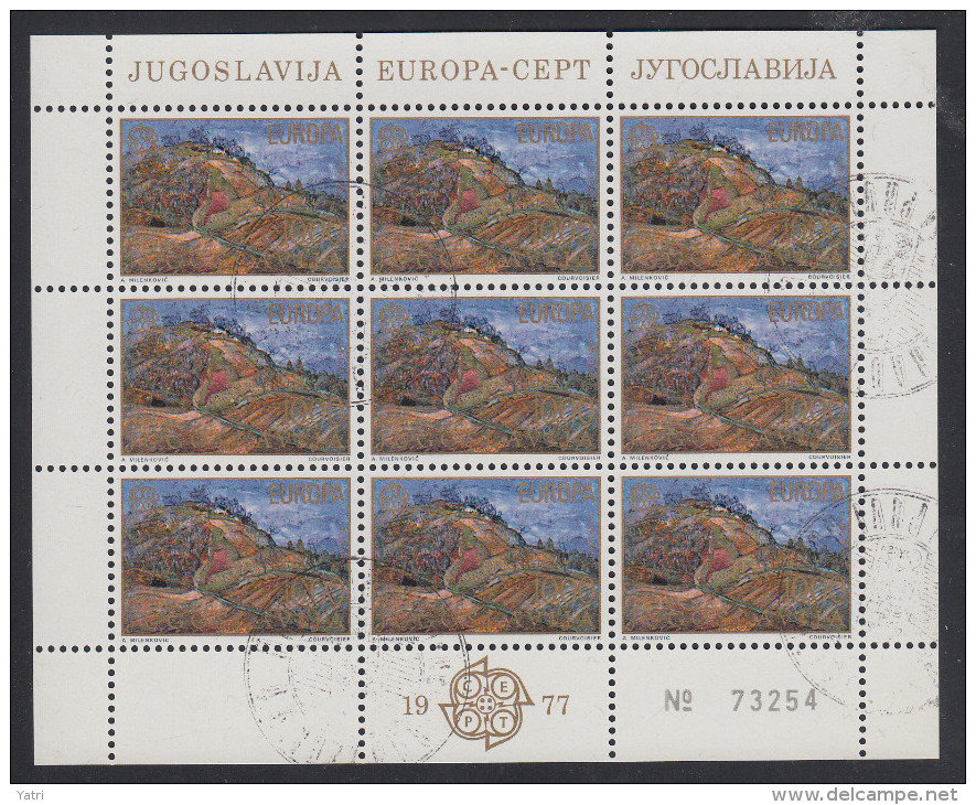 Jugoslavia - CEPT (1977) FDC - 1977