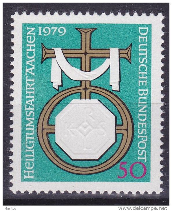 BRD 1979 Heiligtumsfahrt Aachen - Christentum