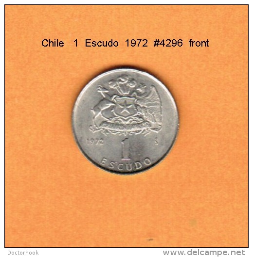 CHILE   1  ESCUDO  1972  (KM # 197) - Chile