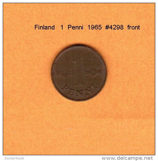 FINLAND   1  PENNI  1965  (KM # 44) - Finlandia