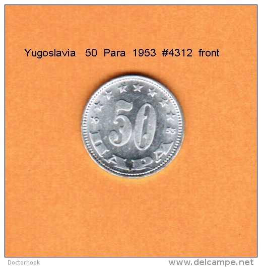YUGOSLAVIA   50  PARA  1953  (KM # 29) - Yugoslavia