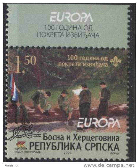 PIA  -  BOSNIA  SERBA  -  2007  :  Europa   (Un  389-90) - 2007