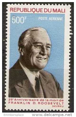 Mali  - 1970 Roosevelt Anniversary 500f MNH **  SG 220  Sc C88 - Mali (1959-...)