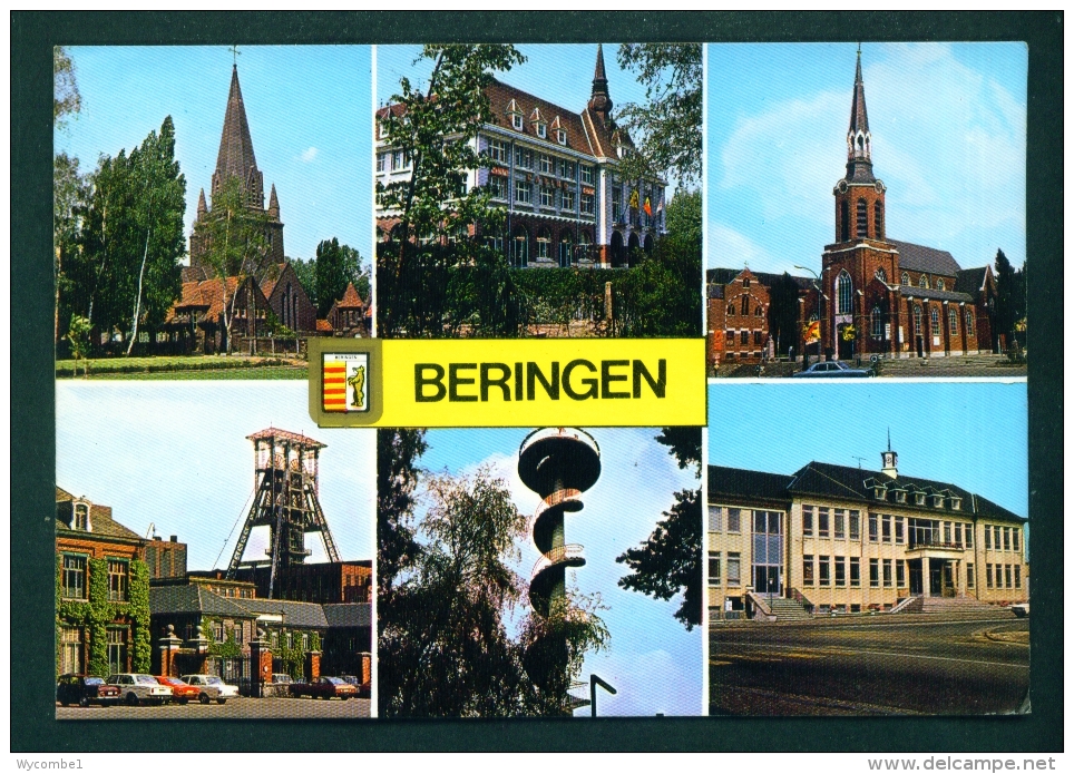 BELGIUM  -  Beringen  Multi View  Used Postcard As Scans - Beringen