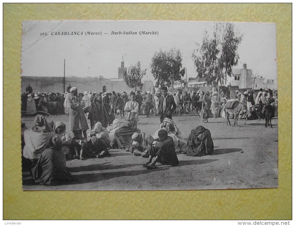 CASABLANCA. Le Marché Derb Sultan. - Casablanca