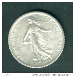 FRANCE - 1 FRANC Semeuse Argent Année 1915 Peib6410 - 1 Franc