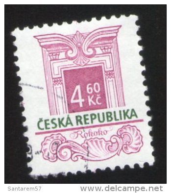 République Tchèque 1997 Oblitéré Rond Used Stamp Style Rococo - Gebraucht