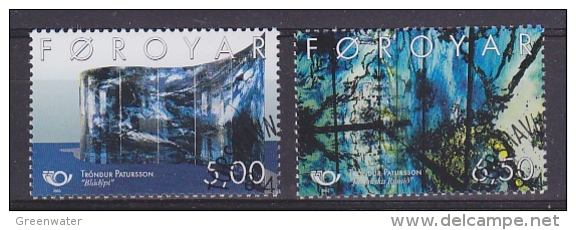 Norden 2002 Faroe Islands 2v Used Cto (T677) Stamps With Full Gum - Faeroër