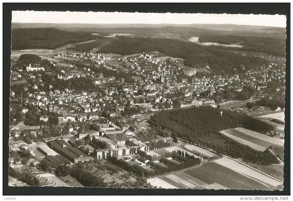 MENDEN Sauerland Luftaufnahme Nordrhein-Westfalen 1963 - Menden