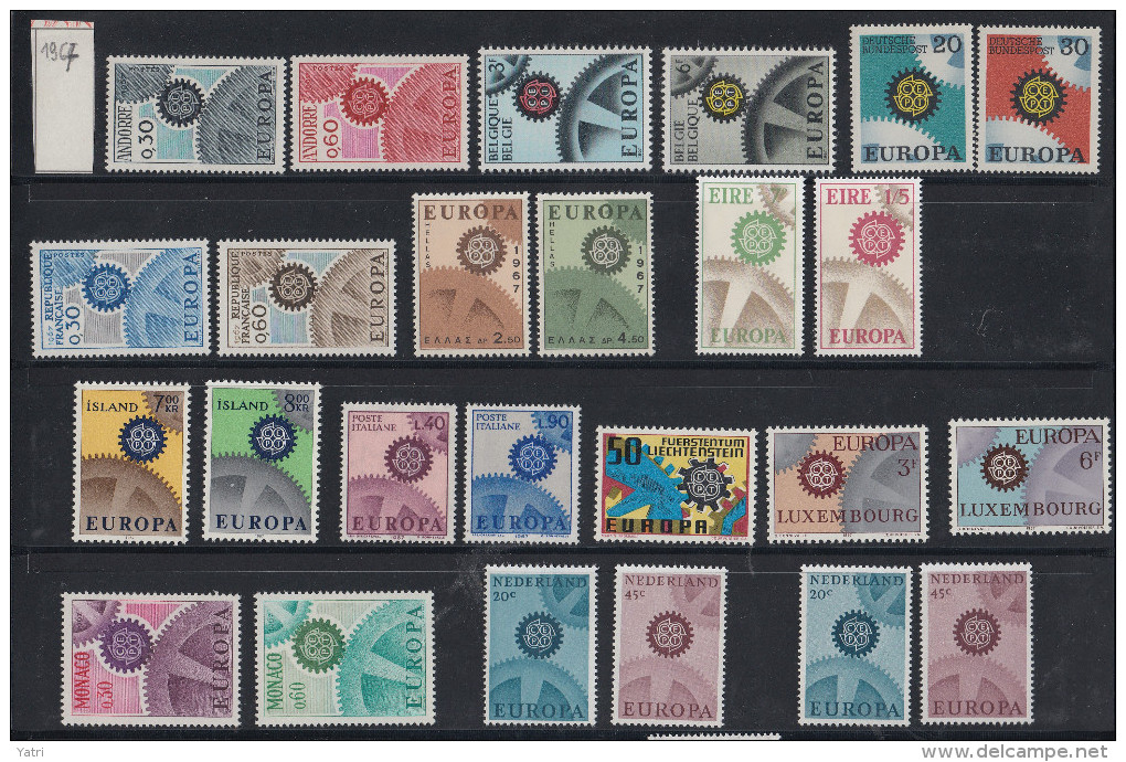 Cept 1967 - Annata Completa - Complete Year Set ** - Volledig Jaar