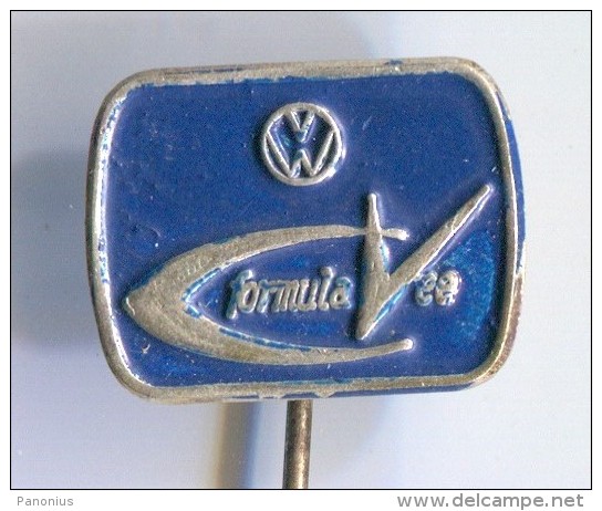 VOLKSWAGEN VW CV FORMULA - Car, Auto, Automobile, Vintage Pin, Badge - Volkswagen
