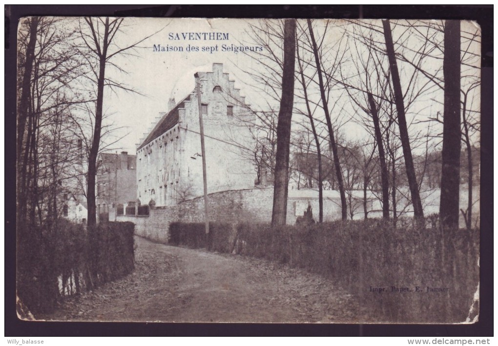 Carte Postale - SAVENTHEM - ZAVENTEM - Maison Des Sept Seigneurs - CPA  // - Zaventem