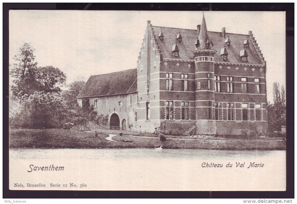 Carte Postale - SAVENTHEM - ZAVENTEM - Château Du Val Marie - Kasteel - CPA  // - Zaventem