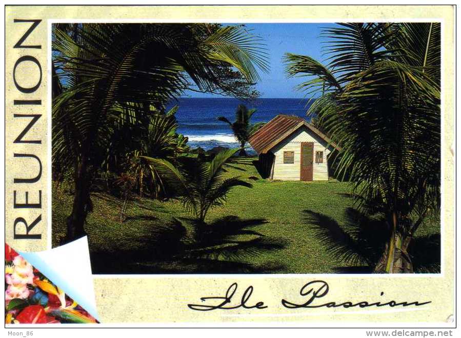 974 - ILE DE LA REUNION -  Ile Bourbon -  La Marine à Manapany - Autres & Non Classés