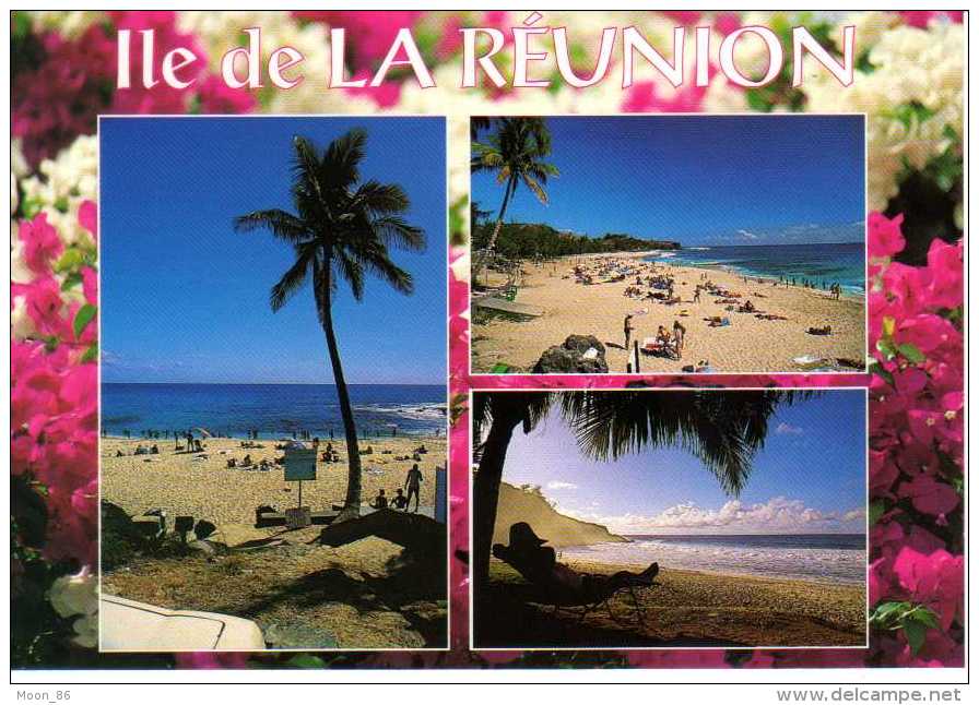 974 - ILE DE LA REUNION -  Ile Bourbon -  Les Plages De La Cote Ouest - Roches Noires Et Boucan Canot - Saint Paul