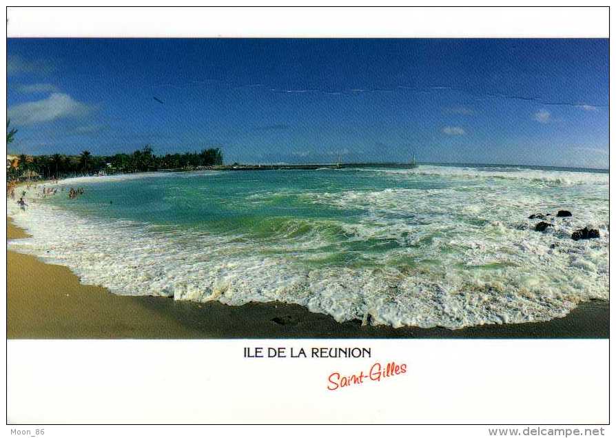 974 - ILE DE LA REUNION -  Ile Bourbon - Plage Des Roches Noires à Saint Gilles Les Bains - Saint Paul