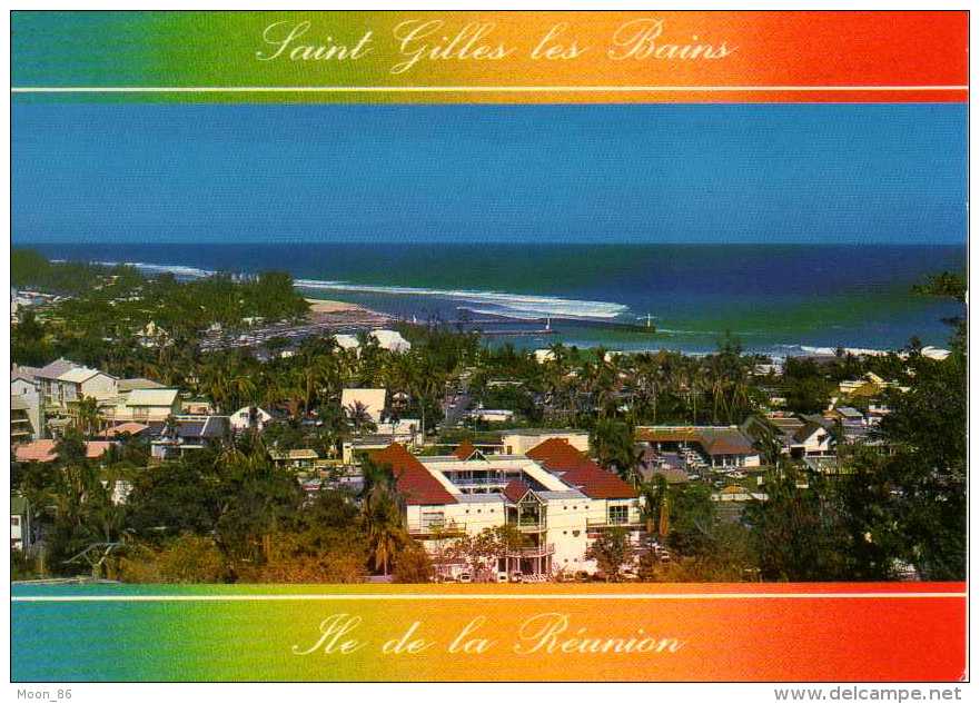 974 - ILE DE LA REUNION -  Ile Bourbon - Saint Gilles Les Bains Vue Aérienne - Saint Paul