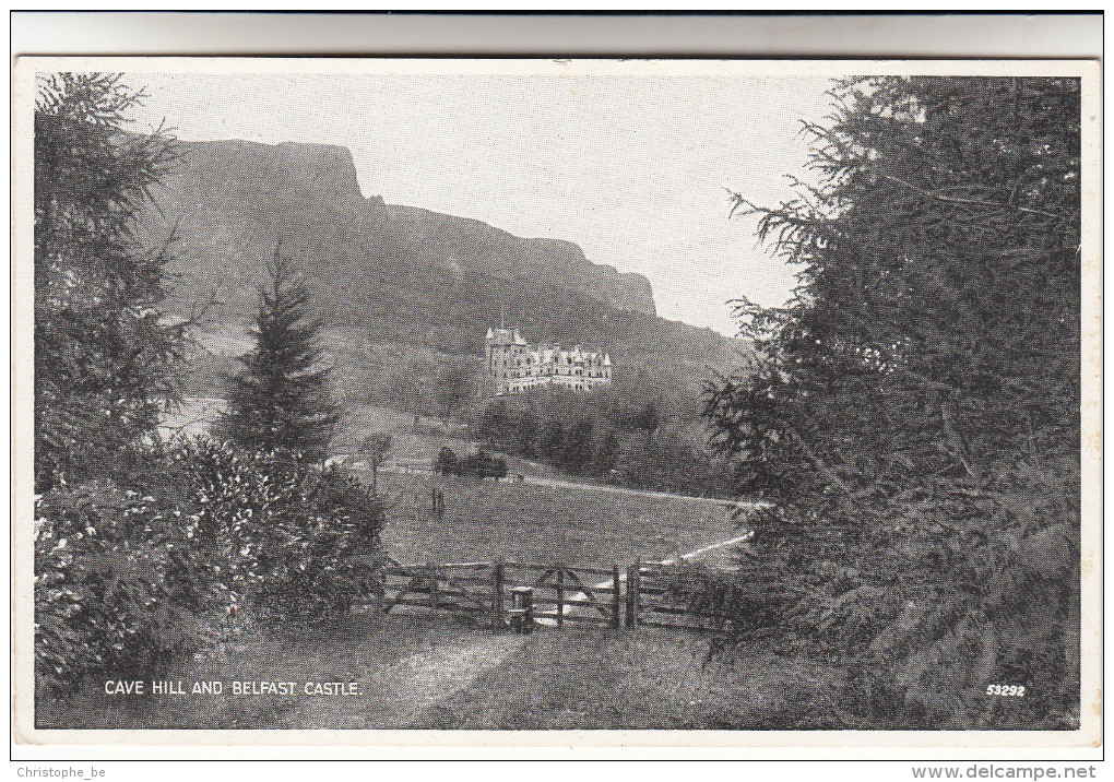 Old Postcard, Belfast,  Cave Hill And Belfast Castle (pk14778) - Antrim