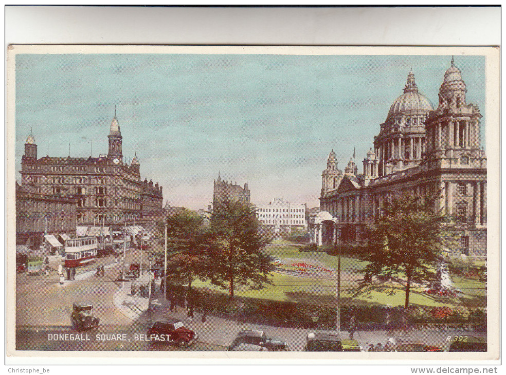 Old Postcard, Belfast, Donegall Square (pk14781) - Antrim