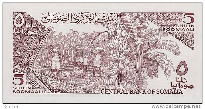 SOMALIA P. 31b 5 S 1987 UNC (10 Billets) - Somalia