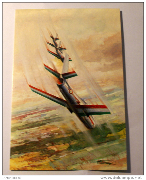 ITALIA 1992 - RACCOLTA IN FOLDER 13 CARTOLINE "LE PATTUGLIE ACROBATICHE", AERONAUTICA MILITARE