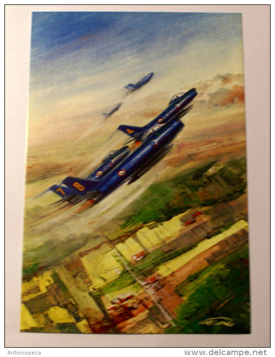 ITALIA 1992 - RACCOLTA IN FOLDER 13 CARTOLINE "LE PATTUGLIE ACROBATICHE", AERONAUTICA MILITARE