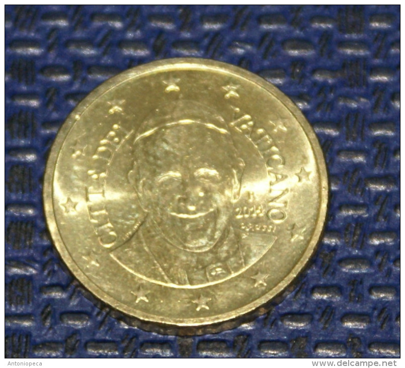 VATICANO 2014, POPE FRANCESCO ON THE 50 CENT OF EURO COIN - Vatikan