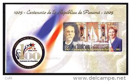 PANAMA 2003. Centenaire De La République (carnet De Prestige) - Panama