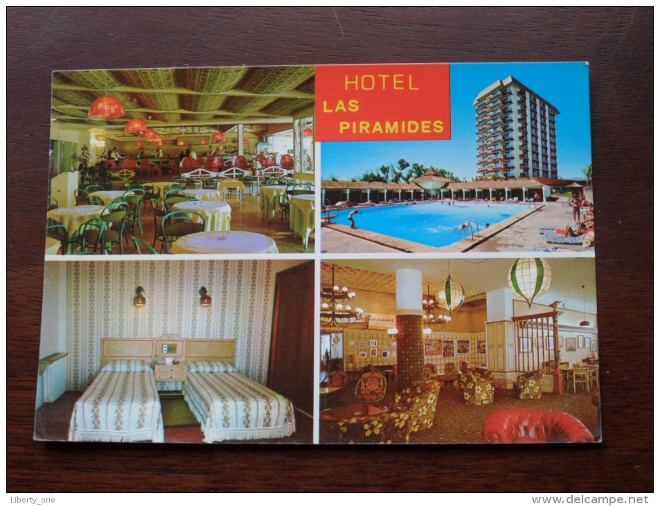 Hotel LAS PIRAMIDES Costa Del Sol Fuengirola ( 1896 ) Anno 1983 ( Zie Foto Voor Details ) !! - Hotels & Restaurants