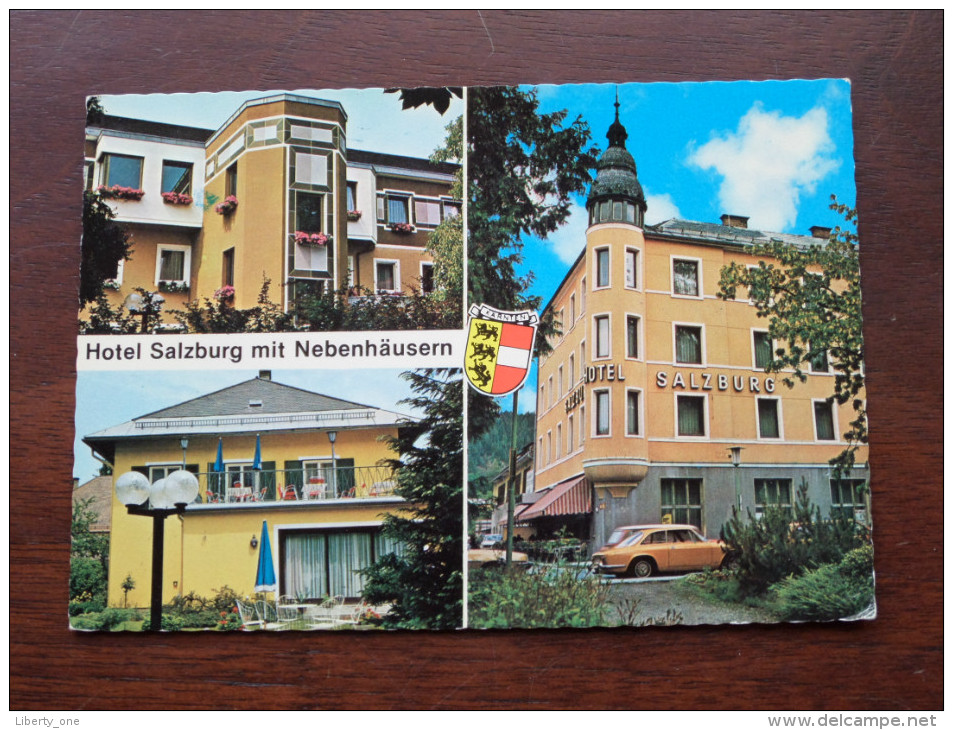 Hotel " SALZBURG " Mit Nebenhäusen Spittal-Millstättersee-Goldeck - Anno 1982 ( Zie Foto Voor Details ) !! - Hotels & Gaststätten