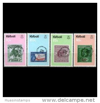 KIRIBATI 1979 - Scott# 341-4 R.Hill Set Of 4 MNH (XC336) - Kiribati (1979-...)