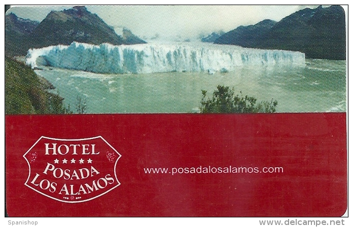 Llave Clef Hotelkarte Keycard  HOTEL POSADA LOS ALAMOS - ARGENTINA - Hotel Labels