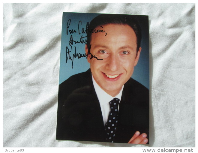 PHOTO DEDICASSE DE STEPHANE BERN - Autographes