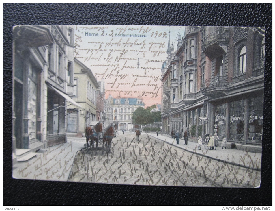 AK HERNE Bochumerstrasse 1909  /// D*13978 - Herne