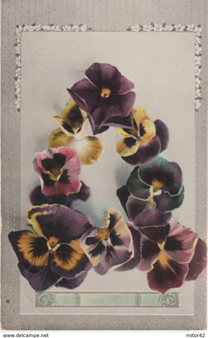 32-Fiori-Flowers-fleurs-Blumen-v.1913 Da Barracca-S.Teresa Di Riva-Messina X Calatabiano-Catania - Stamped Stationery