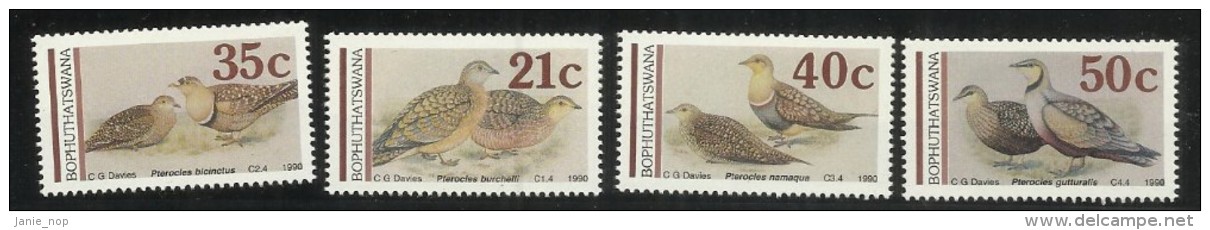 Bophuthatswana 1990 Birds MNH - Bophuthatswana