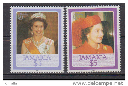 JAMAIQUE    1986    N°        643 / 644         COTE      5 € 20            ( M 438 ) - Jamaica (...-1961)