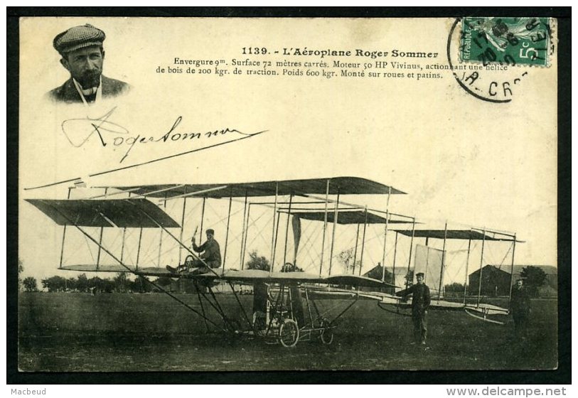 L'Aéroplane Roger SOMMER - ....-1914: Précurseurs