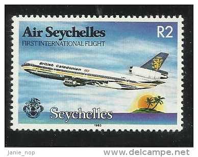 Seychelles 1983 First International Flight MNH - Seychellen (1976-...)