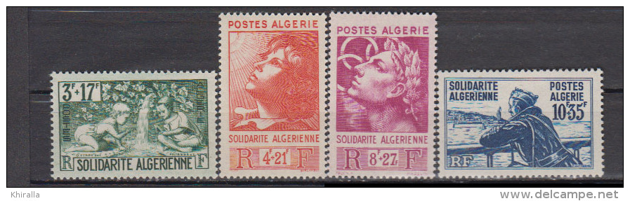 ALGERIE   1946    N°   249 / 252     COTE      14 € 00          ( M 460 ) - Neufs