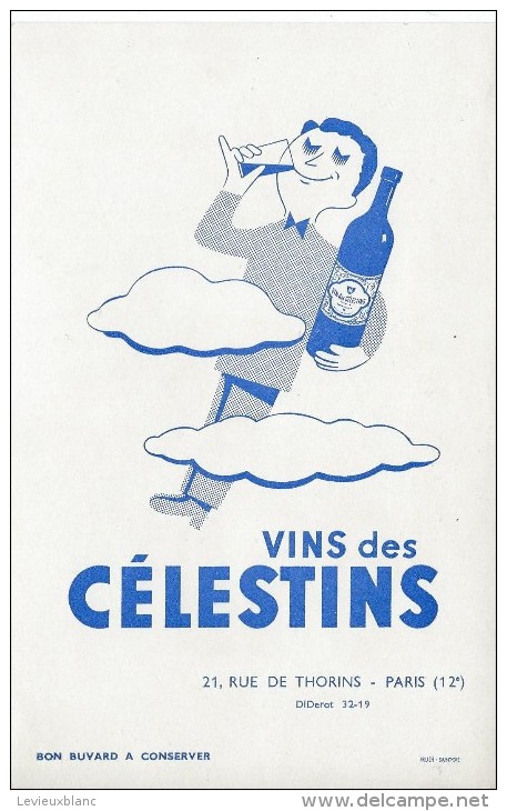 Vins Des Célestins / Rue De Thorins/Paris 12éme / Saint Dié/Vers 1955   BUV171 - Alimentare