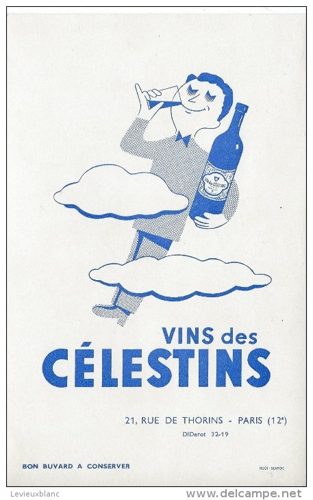 Vins Des Célestins / Rue De Thorins/Paris 12éme / Saint Dié/Vers 1955   BUV171 - Alimentaire