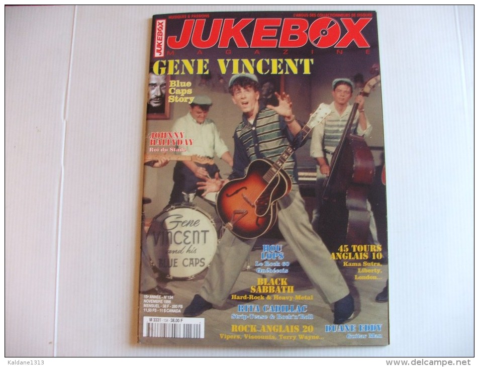 Revue JUKEBOX N° 134 Gene Vincent Poster Brenda Lee - Musica